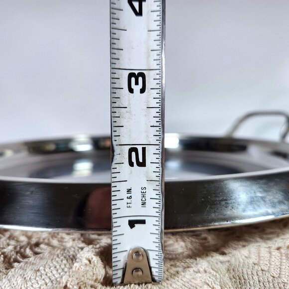 Master Cuisine Serving Tray Stainless Steel 18/10 Handles 14" Designed in Italy - Picture 11 of 11